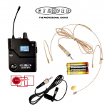 Gilbord BP10 Bodypack ασύρματο μικρόφωνο κεφαλής  πέτου
